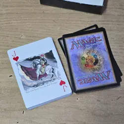 Magic The Gathering Poker Decks 1998 MTG Art Face Cards x2 Unsealed full sets - Image 5