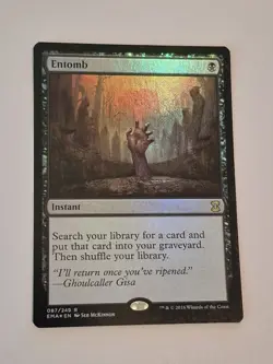 1x Near Mint, English - MTG Entomb - Foil Eternal Masters 087 NM x1 - Image 1