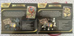 2 X Pokemon TCG Mega Evolution Elite Trainer Box ETB - Pair Factory Sealed - Image 2