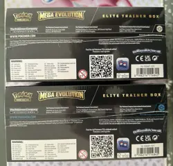 2 X Pokemon TCG Mega Evolution Elite Trainer Box ETB - Pair Factory Sealed - Image 4