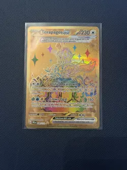 Pokemon Cards Terapagos ex 180/131 Prismatic Evolutions Hyper Rare NM+ Gradable - Image 3
