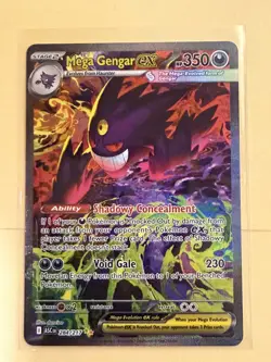 Pokemon Mega Gengar ex 284/217 - Ascended Heroes SIR - Pack Fresh / Mint - Image 2