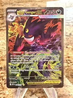 Pokemon Mega Gengar ex 284/217 - Ascended Heroes SIR - Pack Fresh / Mint - Image 3