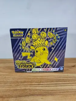 Pokemon Surging Sparks ETB Elite Trainer Box New & Sealed - Image 1