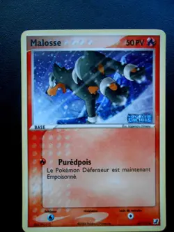 carte pokemon malosse 60/115 holo 60 PV 2006 reverse bloc ex forces cachees - Image 2