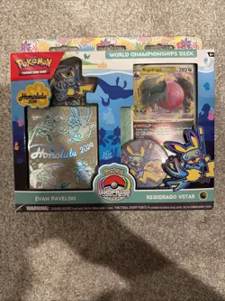 Pokemon TCG World Championship Deck 2024 Honolulu Evan Pavelski, Regidrago Vstar - Image 1