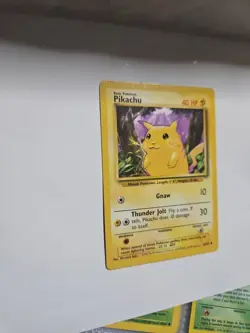 Pokemon TCG Base Set Pikachu Card 58/102 Unlimited Regular Common LP - Image 5