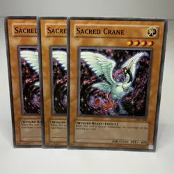 3x Yugioh Sacred Crane IOC-069 Common - LP-NM 💎 - Image 1