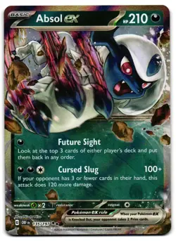 Absol ex 135/197 - Obsidian Flames Double Rare Pokemon TCG - LP Card - Image 1