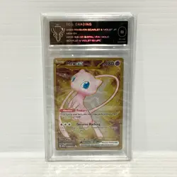 PSA TCG 8 Mew EX 205/165 Gold Metal Mew - 151 - Graded Pokemon Card - Image 1