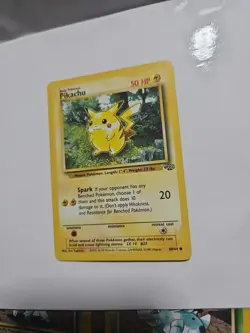 Pokemon TCG Pikachu Jungle Card 60/64 Unlimited Common - Image 1