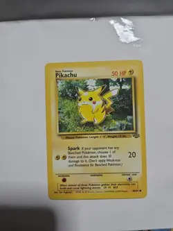 Pokemon TCG Pikachu Jungle Card 60/64 Unlimited Common - Image 2
