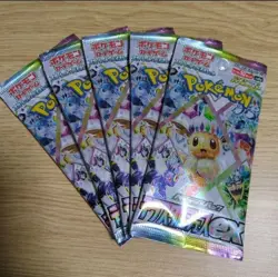 Pokemon Cards Terastar Fes EX sv8a Scarlet & Violet booster #6 Japanese 5pac 35 - Image 1
