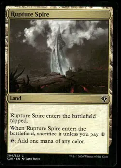 1x Rupture Spire - Commander 2020 - NM-Mint - MTG - Image 1