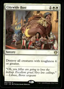 1x Citywide Bust - Commander 2020 -NM-Mint - MTG - Image 1
