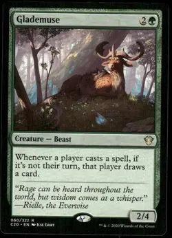 1x Glademuse - Commander 2020 -NM-Mint - MTG - Image 1