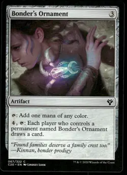 1x Bonder's Ornament - Commander 2020 - NM-Mint - MTG - Image 1