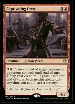 1x Captivating Crew - Commander 2020 -NM-Mint - MTG - Image 1