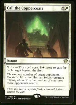 1x Call the Coppercoats - Commander 2020 -NM-Mint - MTG - Image 1