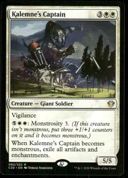 1x Kalemne's Captain - Commander 2020 -NM-Mint - MTG - Image 1