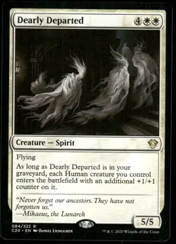 1x Dearly Departed - Commander 2020 -NM-Mint - MTG - Image 1