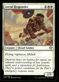 1x Aerial Responder - Commander 2020 - NM-Mint - MTG - Image 1