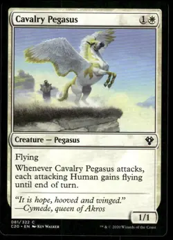 1x Cavalry Pegasus - Commander 2020 - NM-Mint - MTG - Image 1
