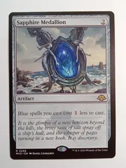 Sapphire Medallion 296 Modern Horizons 3 MTG - Image 1