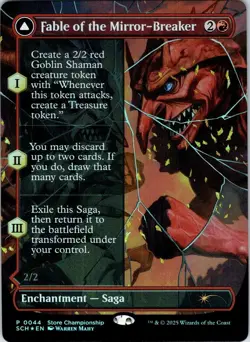 Fable of the Mirror-Breaker 44 Game Day & Store Championship Promos NM FOIL MTG - Image 2