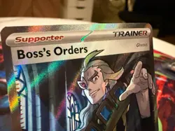 Boss’s Orders Ghetsis 248/193 Full Art Paldea Evolved Pokemon NM - Image 5