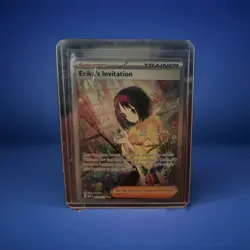Erika's Invitation Illustration Rare 203/165 Scarlet & Violet 151 Pokemon Card - Image 1