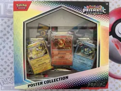 Pokemon TCG SV8.5 Prismatic Evolutions Poster Collection Box Factory Sealed - Image 1