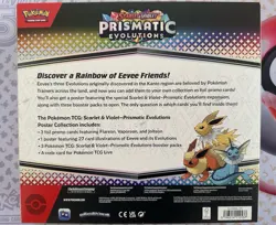 Pokemon TCG SV8.5 Prismatic Evolutions Poster Collection Box Factory Sealed - Image 2