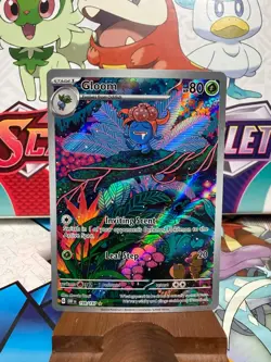Gloom 198/197 Illustration Rare - Obsidian Flames - Pokemon TCG - SHIPS FAST - Image 1