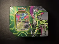 Pokemon TCG Paradox Clash Tin Iron Leaves Factory Sealed - Image 1