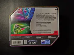 Pokemon TCG Paradox Clash Tin Iron Leaves Factory Sealed - Image 2