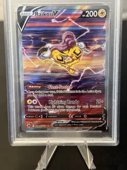 2023 Pokemon Sword And Shield Crown Zenith Raikou V Fa Crown Zenith PSA 9 #GG41 - Image 2