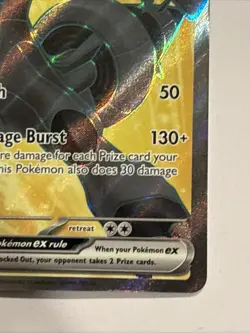 Zekrom EX Pokemon Black Bolt 158/086 Ultra Rare Full Art Holo SV NM - Image 4