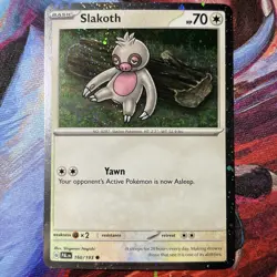 Pokemon TCG Slakoth 160/193 Vigoroth 161/193 Slaking 162/193 Cosmos Holo - Image 4