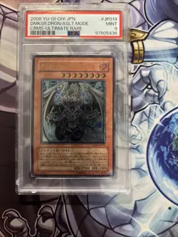 (WNU) Yugioh Japanese - Doomkaiser Dragon/Assault Mode CRMS-JP019 Ultimate PSA 9 - Image 5