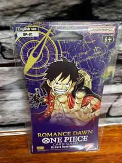 NEW One Piece Romance Dawn English OP-01 Sleeved Sealed Blister Pack Lot of 10 - Image 4