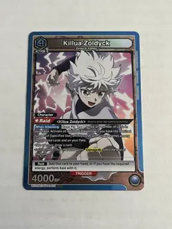 Union Arena HUNTER X HUNTER Killua Zoldyck SR English *IN HAND* Ready To Ship - Image 1