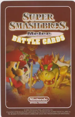 Venom - 2001 Super Smash Bros. Melee Battle Card Magazine Exclusive - Image 2