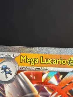 Mega Lucario ex 077/132 - Mega Evolution Double Rare Pokemon TCG - LP Card - Image 3