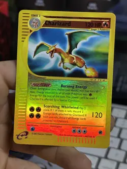#2 Charizard 40/165 Expedition 2002 Reverse Holo Rare E-Series Pokemon Card TCG - Image 3