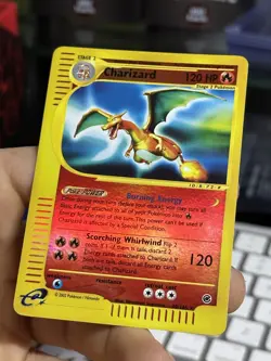 #2 Charizard 40/165 Expedition 2002 Reverse Holo Rare E-Series Pokemon Card TCG - Image 5