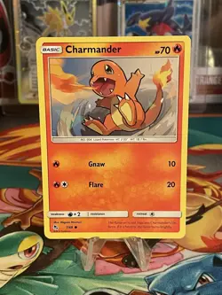 Charmander 7/68 - Hidden Fates - Common - Pokemon Card TCG - LP - Image 1