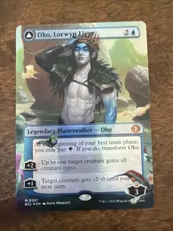 Oko, Lorwyn Liege (Borderless) Lorwyn Eclipsed Foil - Image 1
