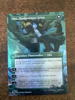 Oko, Lorwyn Liege (Borderless) Lorwyn Eclipsed Foil - Image 2