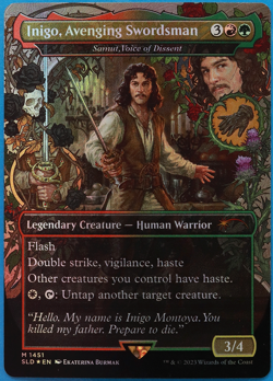 Inigo Avenging Swordsman | Samut Voice of Dissent (Promo) FOIL NM (506984) - Image 1